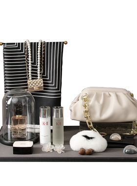 衣帽间样板间软装饰品摆件道具