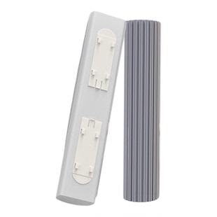 大号38厘米拖把头宽口通用海绵拖把替换头对折式墩布拖布头海绵头