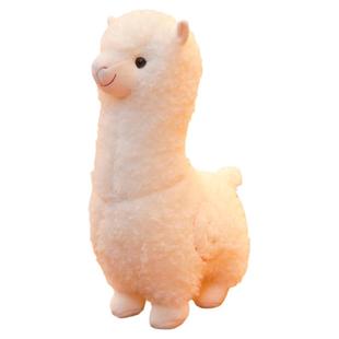 可爱羊驼公仔毛绒玩具抱枕小羊睡觉布娃娃超大号玩偶生日礼物女孩