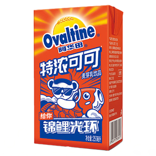 阿华田特浓可可麦芽乳品250ml*6瓶可可味乳饮料早餐奶