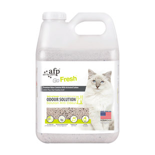 AFP进口矿砂活性炭膨润土猫砂桶装大桶无香味大容量9.5公斤低粉尘