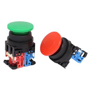 富士富上40mm蘑菇复位按钮开关 AP/AR30MOR-11G 10R Y B W S M0R