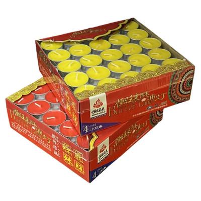 酥油灯蜡烛4小时100粒无烟