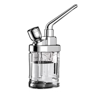 雅爵水烟壶过滤烟嘴四用双重水烟斗烟丝烟锅男士随身斗水过滤烟斗