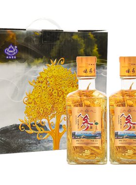 林海雪原人参酒400ml*2瓶42度