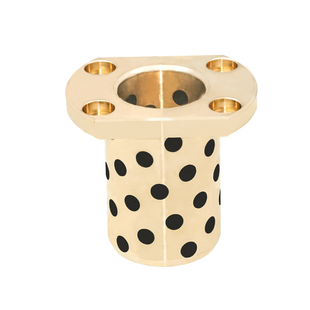 双切边法兰石墨铜套加长直线轴承LMH6 8 10 12 16 20 25 30 35LUU