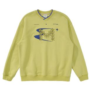 Mentmate 美式休闲运动 星星刺绣 秋冬恒温黑皮科技卫衣男女上衣