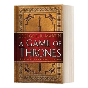 冰与火之歌1 权力的游戏 插图版 20周年纪念版 英文原版 A Game of Thrones 精装 英文版 George R. R. Martin 进口英语书籍