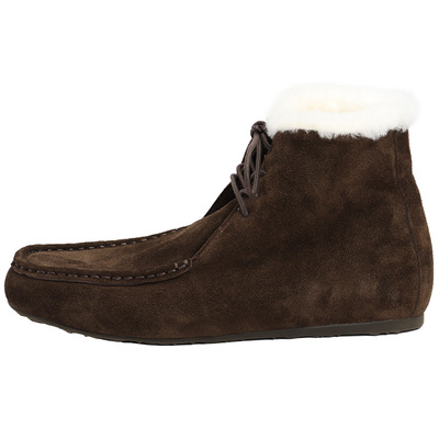 羊毛一体雪地靴冬季户外防水加绒