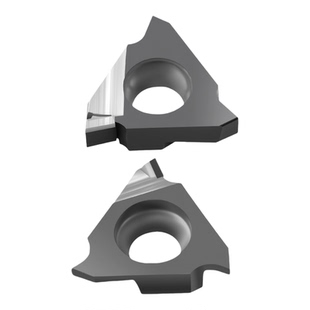 TGF32R立装卡簧槽刀片PCD平口浅槽刀粒外圆平头金刚石割刀割槽刀