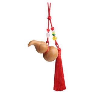 桃木葫芦挂件雷击葫芦紫微讳手把件木雕新款葫芦车挂件