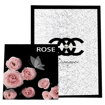 轻奢高级感浪漫玫瑰花斗柜装饰画