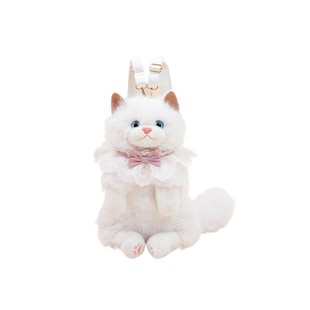 可爱仿真布偶猫小猫咪玩偶双肩包毛绒玩具男女孩生日礼物背包公仔