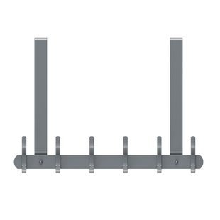 超长款橱柜门上挂钩2cm厚门 免打孔卧室衣柜门后衣服衣帽收纳神器