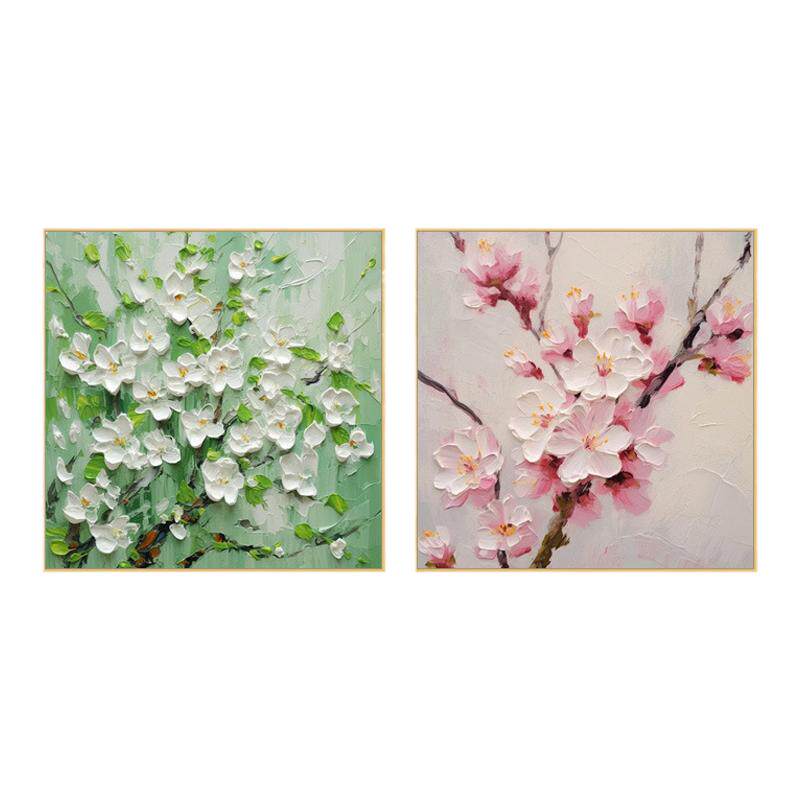 花卉diy数字油画风景画手绘填充