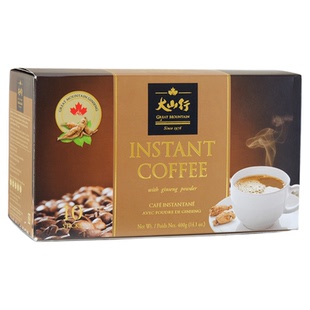 【2盒】加拿大大山行西洋参咖啡低糖/正常糖盒装原装进口直邮