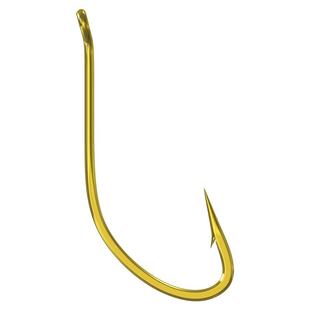 秋田狐鱼钩正品散装长柄管付细条穿红虫饵蚯蚓钩有倒刺白条鲫鱼钩