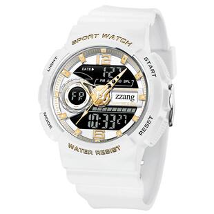 青少年手表男女初高中学生时尚潮流运动防水闹钟机械风儿童电子表