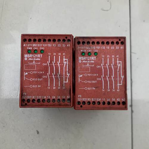 溢价-Allen-Bradley MSR121RT 安全继电器 2