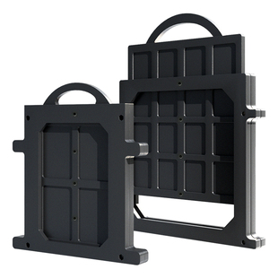 SMC玻璃钢水渠闸门挡水闸板 手提一体式水闸农田灌溉水田放水阀板