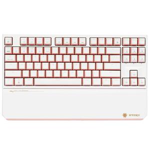 黑峡谷X3/X3Pro机械键盘凯华BOX白红轴2.4G无线蓝牙键线分离87键