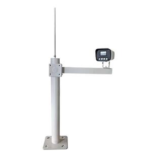 加长立装室外围墙监控立杆1米1.2米1.5米L型立式装摄像机头支架