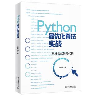 Python最优化算法实战 北京大学旗舰店正版