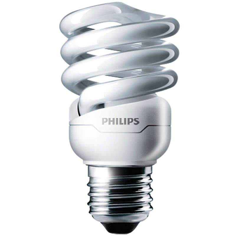 philips飞利浦螺旋节能灯E27螺口E14超亮家用电灯照明电灯泡黄光