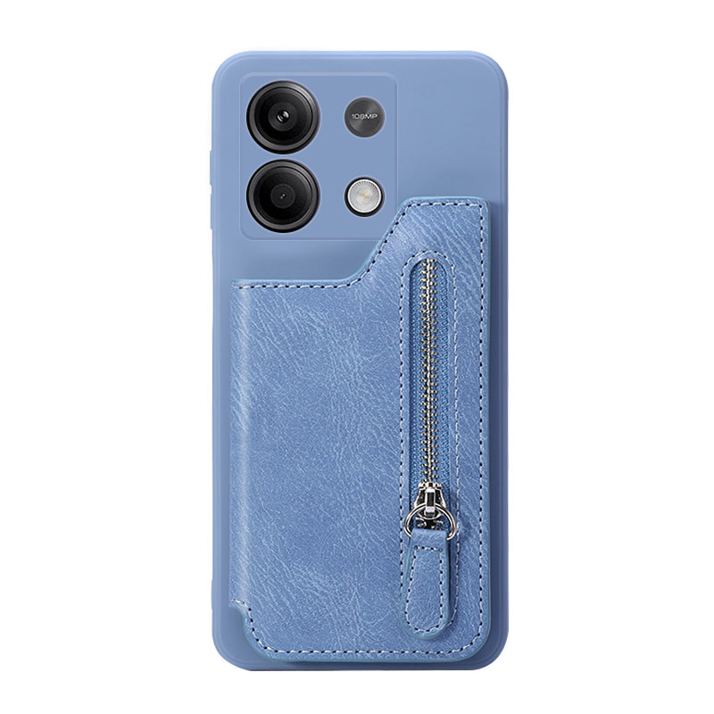 适用红米Note14手机壳RedmiNote13Pro十保护套卡包Turbo3带支架小米新款135G硅胶noto全包镜头r防摔+外壳钱包