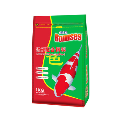 保拿仕锦鲤增艳螺旋藻鱼饲料