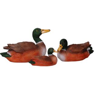 户外花园庭院水池鱼缸装饰浮水鸭子仿真动物树脂摆件池塘漂浮造景