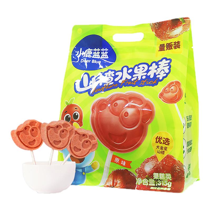小鹿蓝蓝山楂棒儿童零食