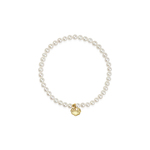 京润珍珠瑞梦S925淡水珍珠手链4.0-5.0mm白色近圆形手饰新年礼物P