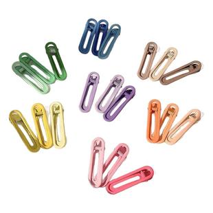 粉色少女心发夹侧边刘海夹碎发整理神器鸭嘴夹子头饰可爱甜美发卡