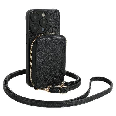 适用小米POCOF6PRO手机壳F6插卡套F5Pro斜跨绳F5零钱包F4Gt背包F3复古F2Pro荔枝纹F1小众f2时尚创意保护套