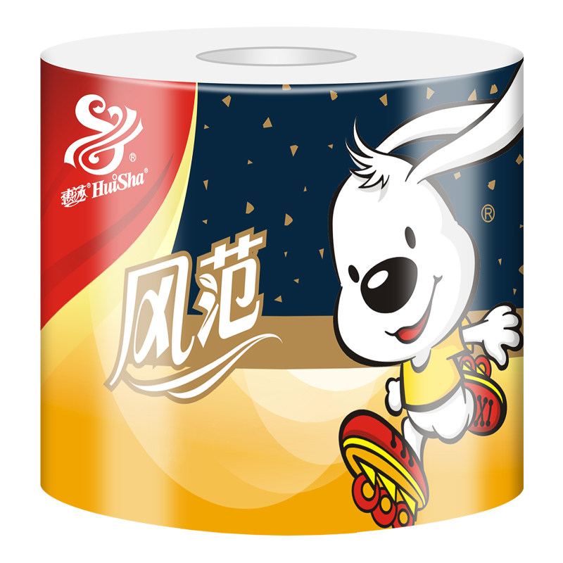 惠莎5层加厚大卷纸60卷