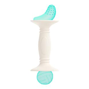 Minitutu糖果磨牙棒婴儿4个月宝宝牙胶出牙期防吃手硅胶咬胶玩具