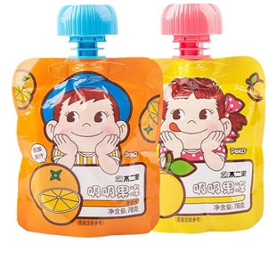 不二家吸吸果冻果汁果冻宝宝百日满月结婚伴手礼喜糖儿童节礼物