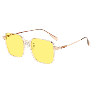 夜间开车夜视镜司机防远光灯眼镜男夜间大框晚上驾驶防强光墨镜