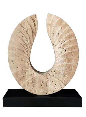 现代轻奢大理石手工艺品摆件