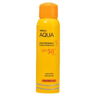 Mistine防晒喷雾小黄帽脸部专用全身通用男女防紫外线隔离蜜丝婷