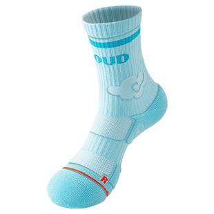 羽毛球专用袜子女款中筒马拉松专业跑步女士运动加厚毛巾底篮球袜