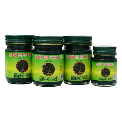 卧佛牌和泰中青草膏50g清凉油