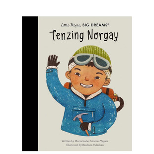 【现货】【小人物大梦想】丹增·诺尔盖  英文儿童插画故事绘本 名人传记 进口童书 Little People Big Dreams