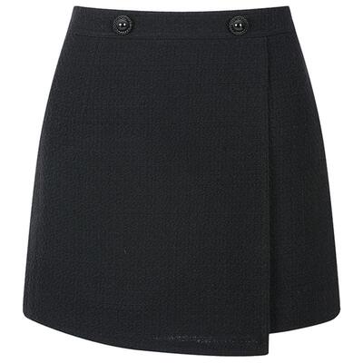 ych女士商务珍珠装饰半身裙