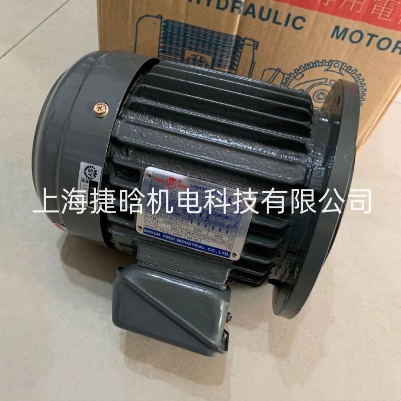 台湾S.Y群策 C02-43B0 铁壳浸 油式电机 三相卧式1.5KW沉油式马达