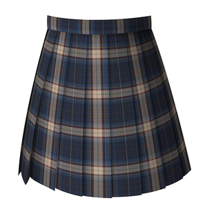十字银河【阿佛洛】原创正版JK格裙学院风夏季百褶裙双子半身短裙
