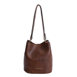 斜挎包女包2025新款秋冬高级感复古单肩包上班通勤包包女款水桶包