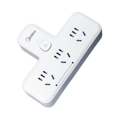 美的转换插头插排插线板