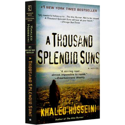 灿烂千阳英文原版小说 英文版 A Thousand Splendid Suns 英文原版书 追风筝的人作者胡赛尼三部曲 另一力作thekiterunner